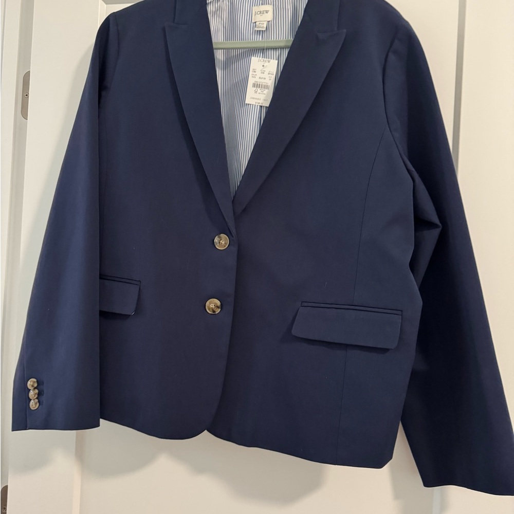 J. Crew Classic Navy Blazer